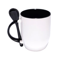 MUG COLOR INTERNO CON CUCHARA