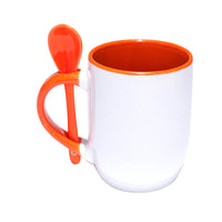 MUG COLOR INTERNO CON CUCHARA
