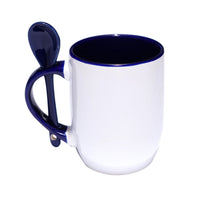 MUG COLOR INTERNO CON CUCHARA