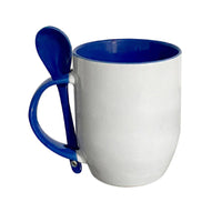 MUG COLOR INTERNO CON CUCHARA