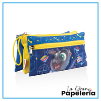 CARTUCHERA MASTER KIDS 3 BOLSILLOS
