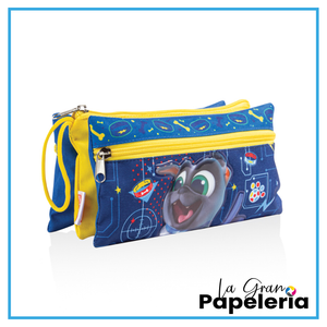 CARTUCHERA MASTER KIDS 3 BOLSILLOS