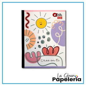 CUADERNO COSIDO RAYADO MUJER 100H ECO Q´NOTA SCRIBE