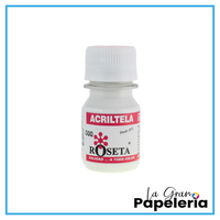 ACRILTELA ROSETA 30ml X UNIDAD
