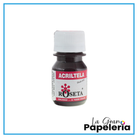 ACRILTELA ROSETA 30ml X UNIDAD
