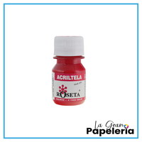 ACRILTELA ROSETA 30ml X UNIDAD
