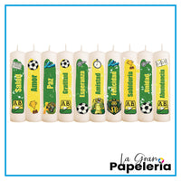 VELAS NAVIDEÑAS X 10 UND EN CAJA
