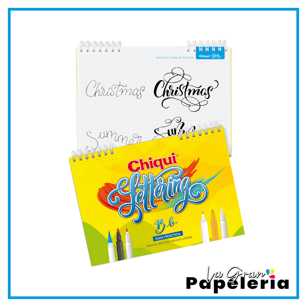 CHIQUI LETTERING | lagranpapeleria