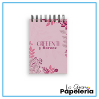 MINI LIBRETA MUJER
