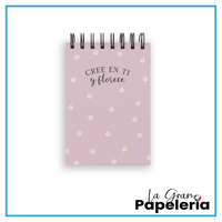 MINI LIBRETA MUJER
