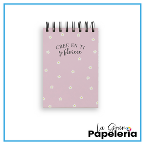 MINI LIBRETA MUJER