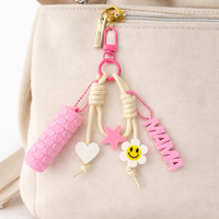 LLAVERO MAMÁ CUTE CON CHARMS

