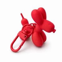 LLAVERO PERRO GLOBO 3D
