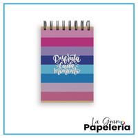 MINI LIBRETA MUJER
