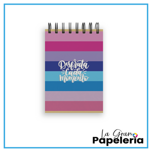 MINI LIBRETA MUJER