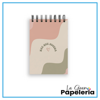 MINI LIBRETA MUJER
