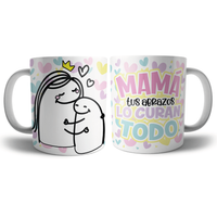 MUG TEMPORADA MAMÁ - REF. FLORK X 6
