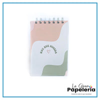 MINI LIBRETA MUJER
