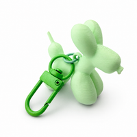 LLAVERO PERRO GLOBO 3D
