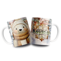 MUG TEMPORADA NAVIDAD - REF. NAV ESPECIAL X 6
