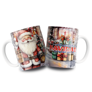 MUG TEMPORADA NAVIDAD - REF. NAV ESPECIAL X 6