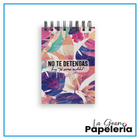 MINI LIBRETA MUJER
