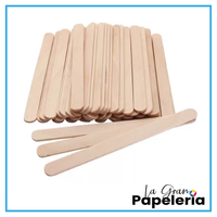 PALOS DE PALETA NATURAL X 50