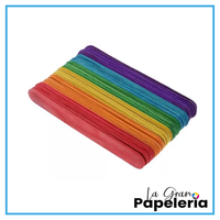 PALOS DE PALETA COLORES X 50