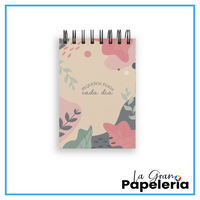 MINI LIBRETA MUJER
