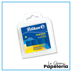 PLASTILINA LIMPIATIPOS PELIKAN X 4