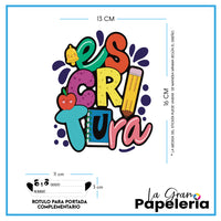 STICKERS PORTADAS MATERIAS CUADERNOS
