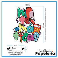 STICKERS PORTADAS MATERIAS CUADERNOS
