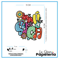 STICKERS PORTADAS MATERIAS CUADERNOS
