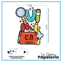 STICKERS PORTADAS MATERIAS CUADERNOS
