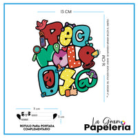 STICKERS PORTADAS MATERIAS CUADERNOS
