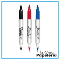 SHARPIE DOBLE PUNTA X UNIDAD