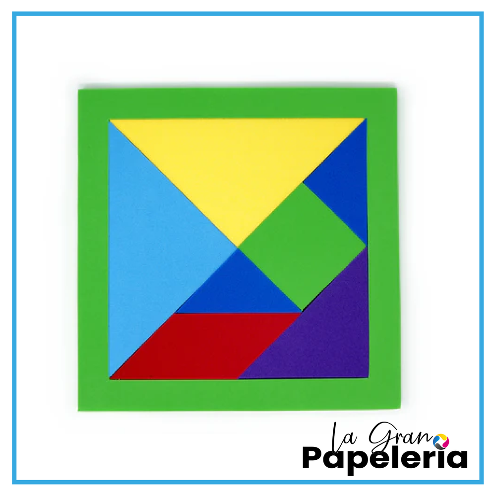 TANGRAM FOAMY 12 X 12 lagranpapeleria
