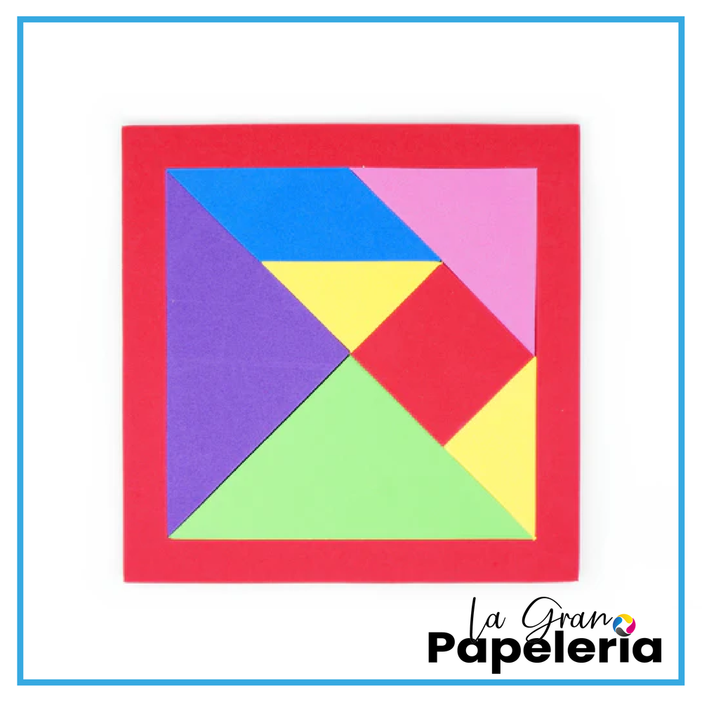 TANGRAM FOAMY 20 X 20 lagranpapeleria