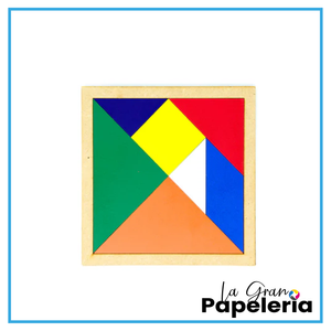 TANGRAM MADERA 11 X 11 PEQUEÑO