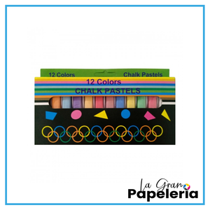 CAJA TIZAS PASTEL GIGO X 12