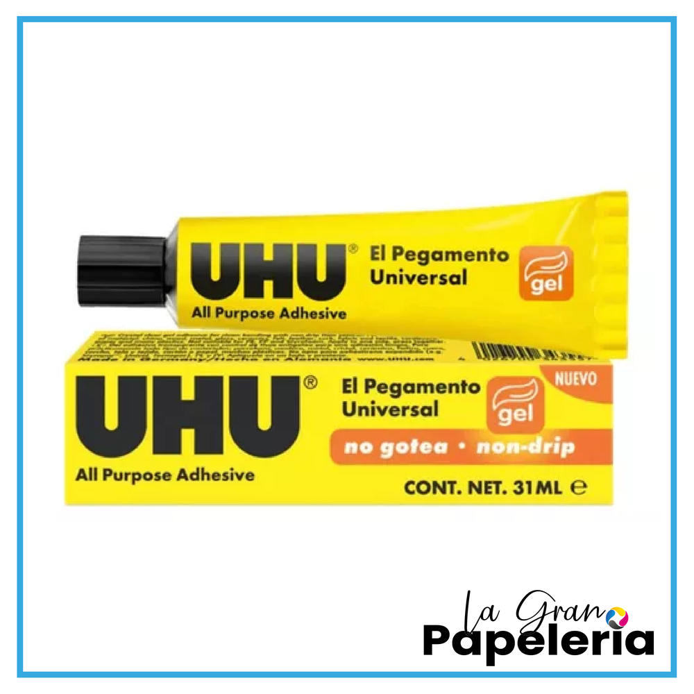 PEGAMENTO UNIVERSAL UHU GEL 31ml