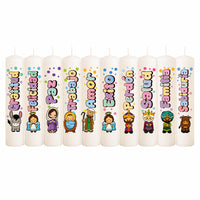 VELAS NAVIDEÑAS X 10 UND EN CAJA

