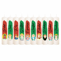VELAS NAVIDEÑAS X 10 UND EN CAJA
