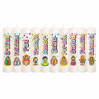 VELAS NAVIDEÑAS X 10 UND EN CAJA
