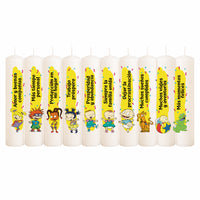 VELAS NAVIDEÑAS X 10 UND EN CAJA
