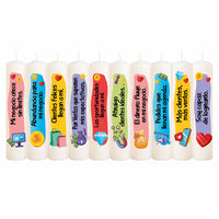 VELAS NAVIDEÑAS X 10 UND EN CAJA
