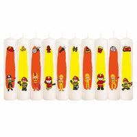 VELAS NAVIDEÑAS X 10 UND EN CAJA
