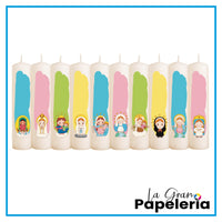 VELAS NAVIDEÑAS X 10 UND EN CAJA
