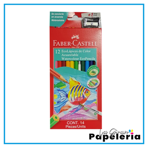 COLORES ACUARELABLES FABER-CASTELL
