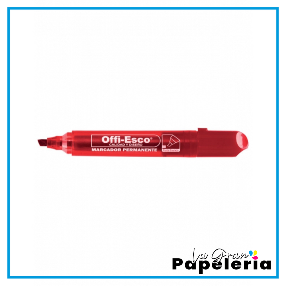 MARCADOR PERMANENTE OFFIESCO (UNIDAD)